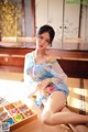 Coser @ 抖 娘 - 利 世: 水蓝 和服 (30 photos) P11 No.a17d85