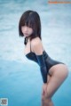 Coser@抱走莫子aa Vol.001: 黑色乳胶泳衣 (40 photos) P10 No.aea135