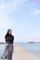Yuko Ono 小野夕子, 週刊ポストデジタル写真集 湘南の女 Set.01 P24 No.d76298