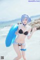 Coser @ 桜 桃 喵 Vol.036: 蕾姆 水 着 (48 photos) P20 No.dd16bd