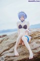 Coser @ 桜 桃 喵 Vol.036: 蕾姆 水 着 (48 photos) P7 No.59ed66