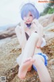 Coser @ 桜 桃 喵 Vol.036: 蕾姆 水 着 (48 photos) P45 No.e8af34