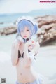 Coser @ 桜 桃 喵 Vol.036: 蕾姆 水 着 (48 photos) P15 No.81b8d0